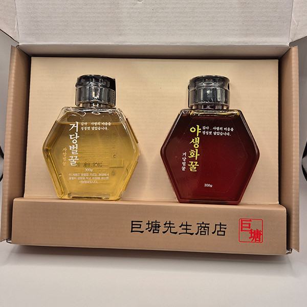 야생화꿀 + 거당벌꿀